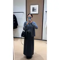 GZYB-BSQ-AQ21 百搭长裙A字裙高腰半身裙A字纯色时尚气质