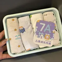 【海南珍珍】新品舒适男童内裤四件装 7008