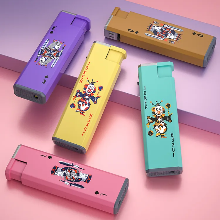 新款可充气直冲金属蓝焰防风打火机防爆耐用送礼批发定制订做印字