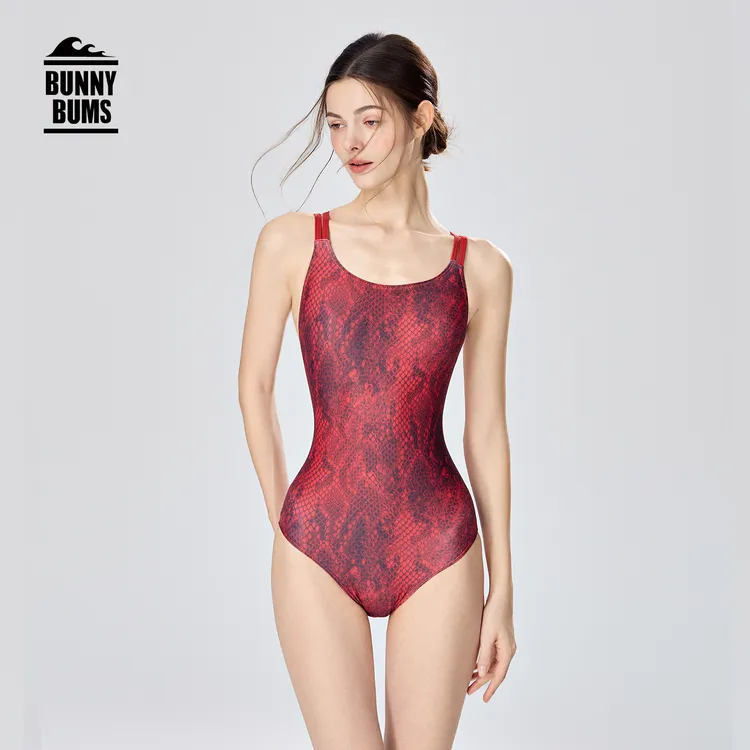 专业竞速泳衣女款高级感2025新款连体三角游泳馆专用速干高级感