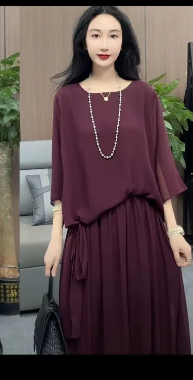 8816套裙欧货减龄