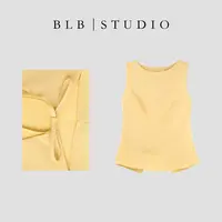 【BLB板老板】夏季清凉无袖简约清新风无袖上衣SHBZA917745
