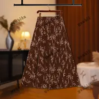 【NANA专属】2025新款高腰A型不褪色A字裙复古半身裙时尚D8371