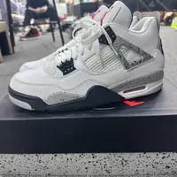 全新未使用 AIR JORDAN 42.5码 aj4白水泥 原盒