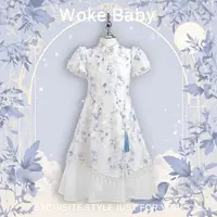2025女童夏季可爱中大童汉服连衣裙M5581