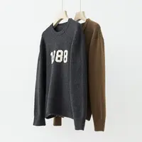 1988字母圆领含针织衫 ZZS3F0925