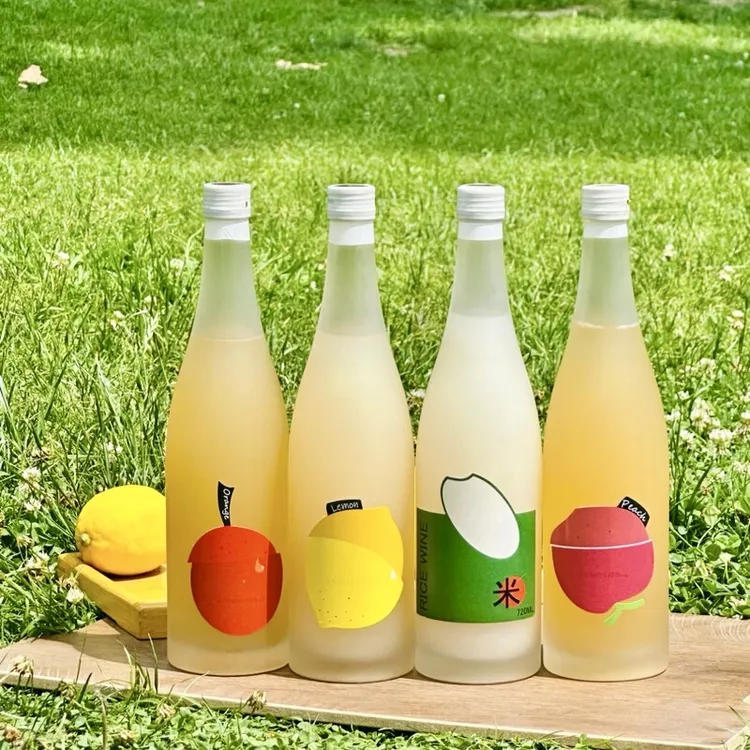 粉墨橘子荔枝酒米酒生日聚会低度果酒女士低度甜酒微醺酒微醺果酒