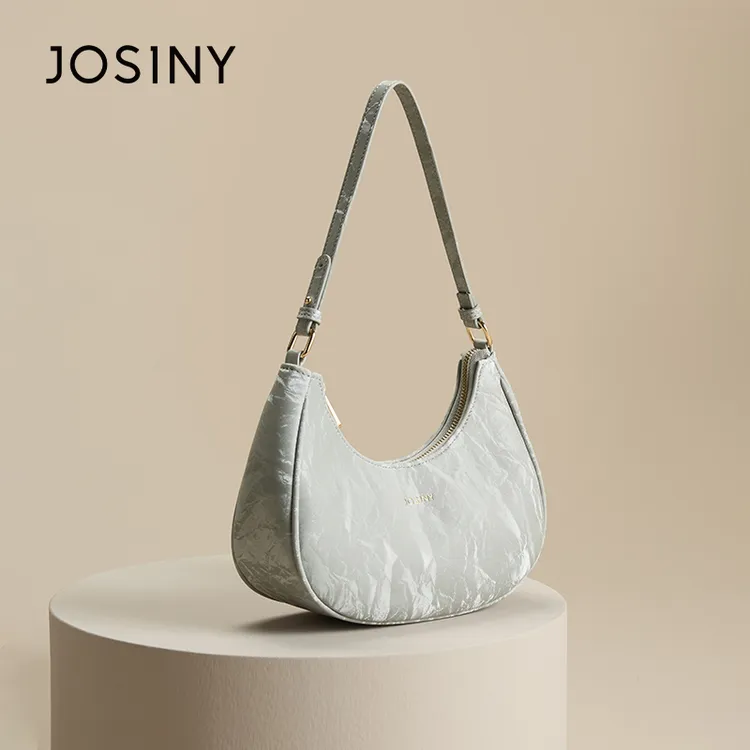 卓诗尼2025年新款轻奢月牙包包夏天出门百搭小包小香风单肩斜挎包