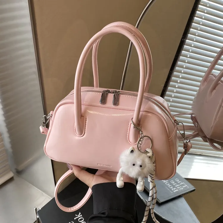 路遥女包夏天流行韩版简约手提保龄球包包女20单肩斜挎包包包女款