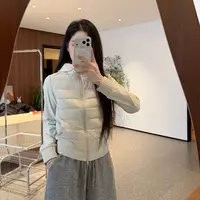 【宿慕SUMU】轻奢修身鹅绒服保暖冬季跑步户外外套25051