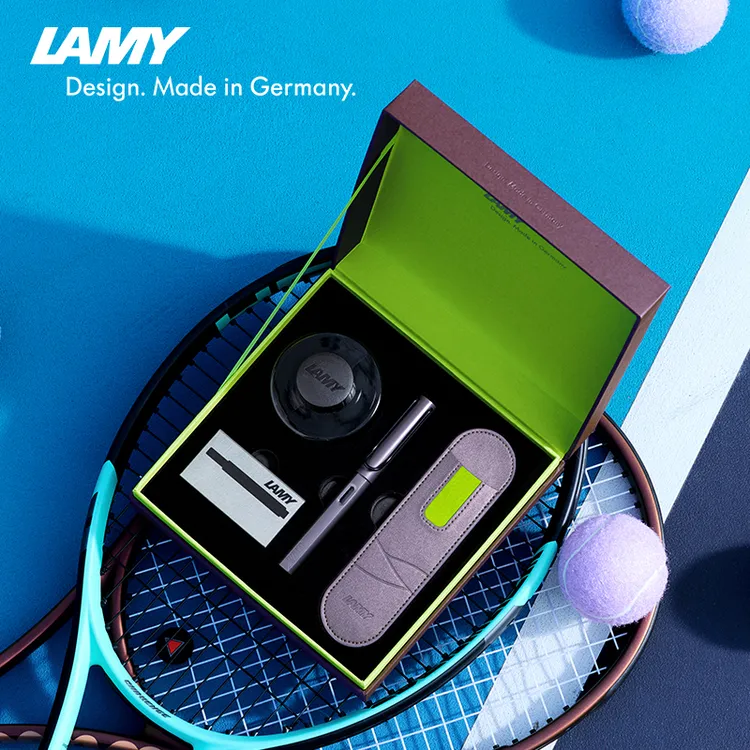 LAMY/凌美官方旗舰店 恒星运动钢笔礼盒温网紫唤醒蓝礼盒中秋礼物
