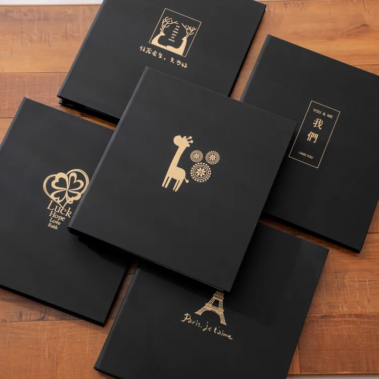 小容量自粘式相册影集照片收集册收纳家庭情侣记录手工diy纪念册