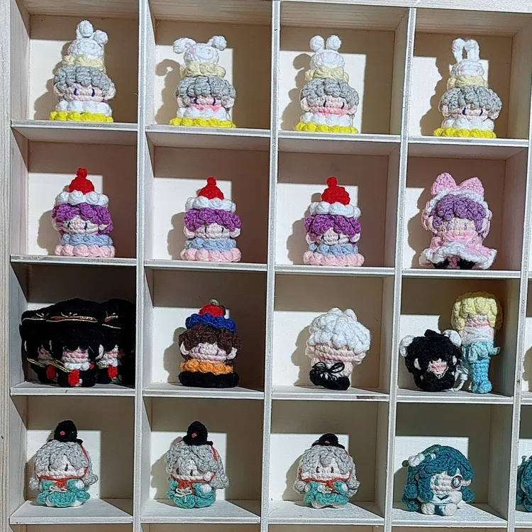 【深空/世界/代号鸢】手工钩织成品二次元钩织钥匙挂件游戏动漫人物