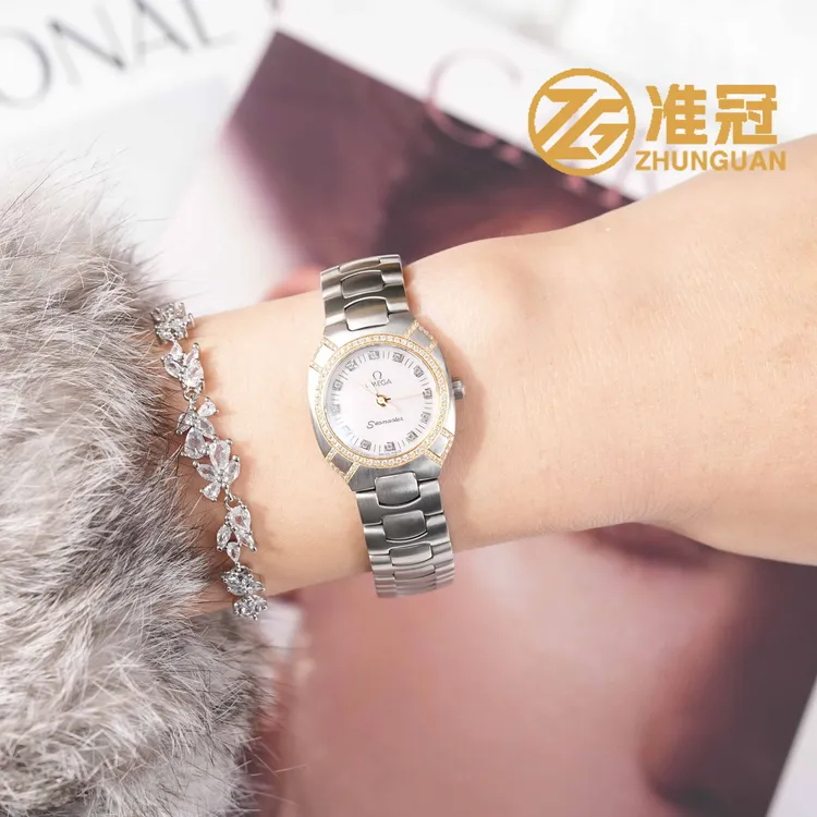 95新 Omega/欧米茄  22.5mm石英JM4977海马系列瑞士名表