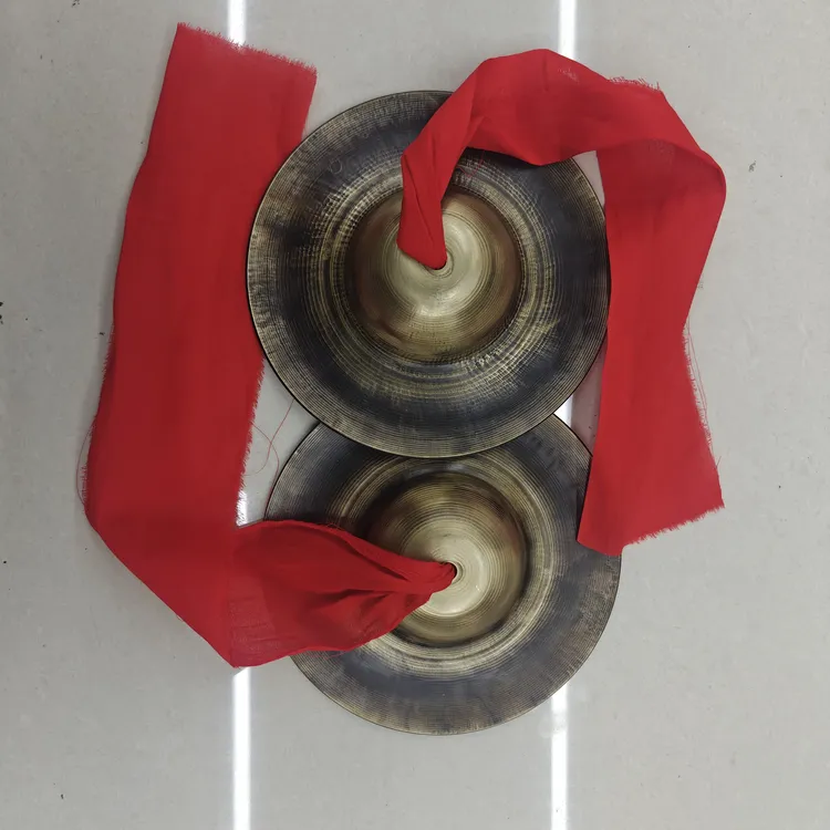 老式镲19公分京镲精品青铜小铰子手工铜道场用品民间乐器清脆水镲