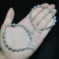 【小北珠宝】海水珍珠手链尺寸约6mm【多样性发一件】26-AH27X586