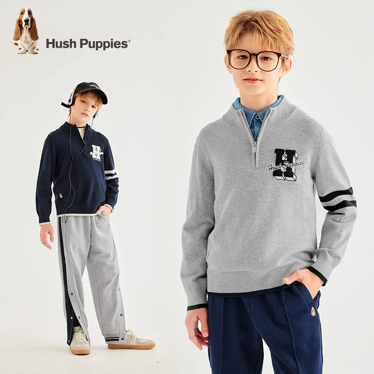 S混纺线衣 秋新款舒适柔软针织 暇步士童装HPSQBD43CW839