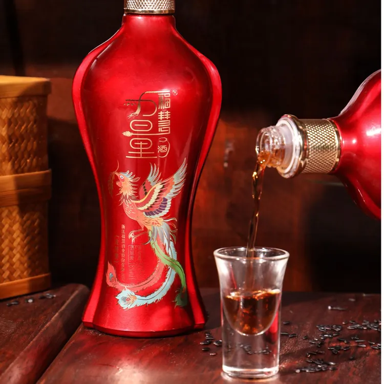 福慧力量黑糯米酒18度500ml经典款