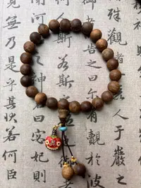 海南莺歌绿棋楠精致手串