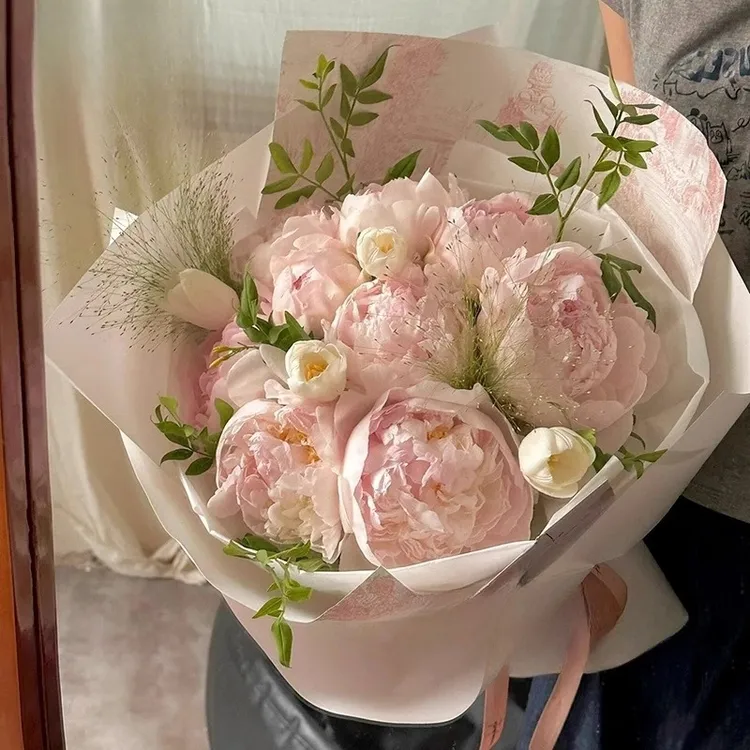 【5.20情人节可预定】芍药莎拉落日珊瑚鲜花速递同城店免费配送上门