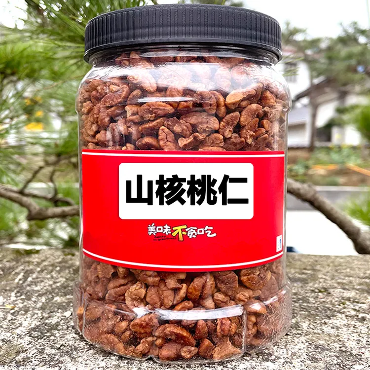 阿芷木新货临安山核桃仁净含量500g/罐正宗原味小核桃仁肉