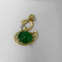 天然玉石 优雅小天鹅轻奢吊坠 保真仓 先检后发 一物一证