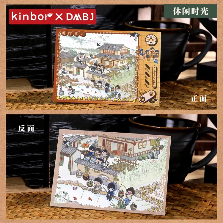 kinbor盗墓笔记周边雨村岁月系列吧唧拍立得吴邪张起灵铁三角