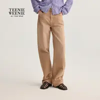 TeenieWeenie小熊女装长裤25舒适休闲简约直筒牛仔裤TTTJ254903P