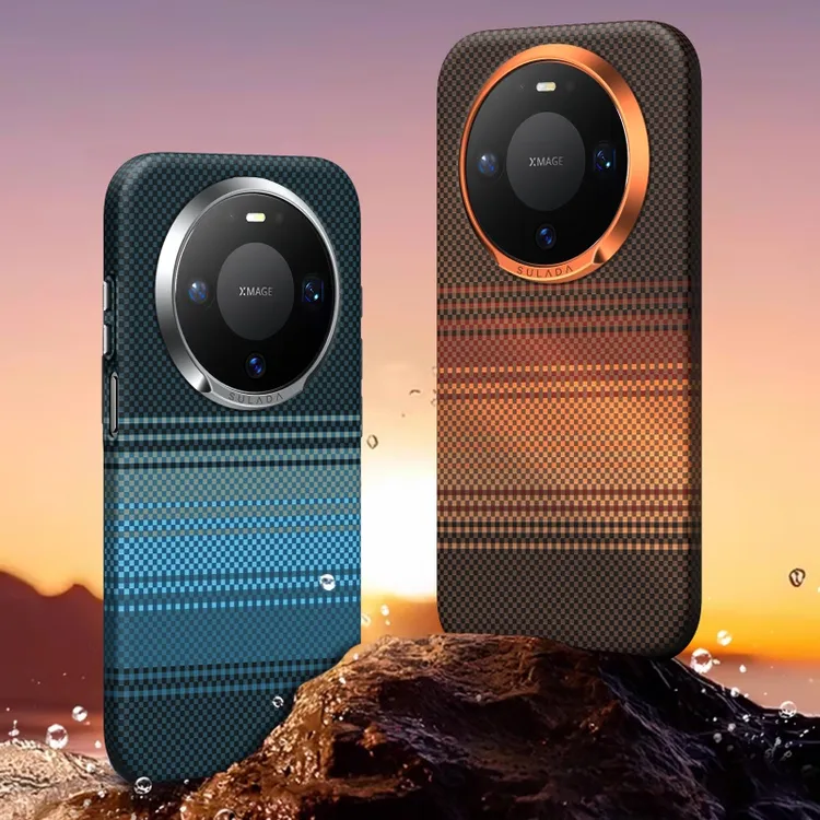 【高品质】碳钎维纹适用于华为mate80promax手机壳新款高级感商务