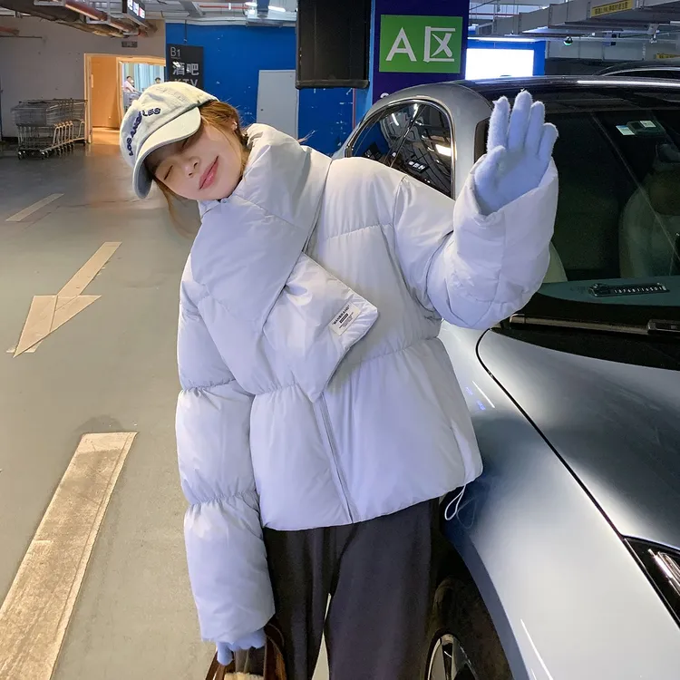 孕妇冬装短款加厚款立领棉服棉衣宽松秋冬款百搭保暖休闲时尚外套