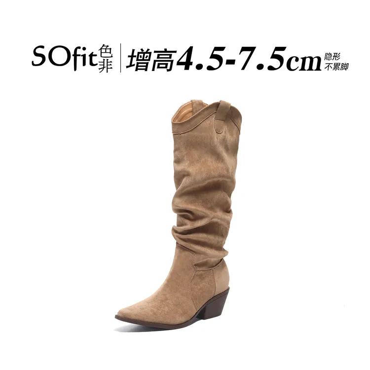 sofit色非【安歌●迷雾柏林】露思2.0长靴版潮流女士时装靴7533-17