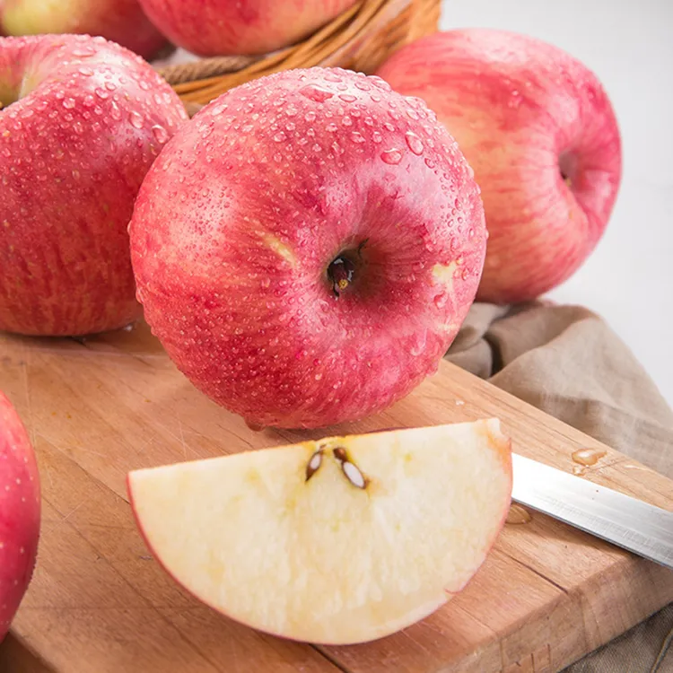 【拾鲜喜】陕西洛川红富士苹果5斤 单果170g+（东三省可发）