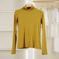 麦迪尚品 50720140 春秋简约高领针织打底衫品牌撤柜女装