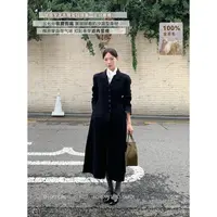 DH OFFICIAL 大花【秀场大衣 coat】100绵羊毛收腰高级感赫本风大衣