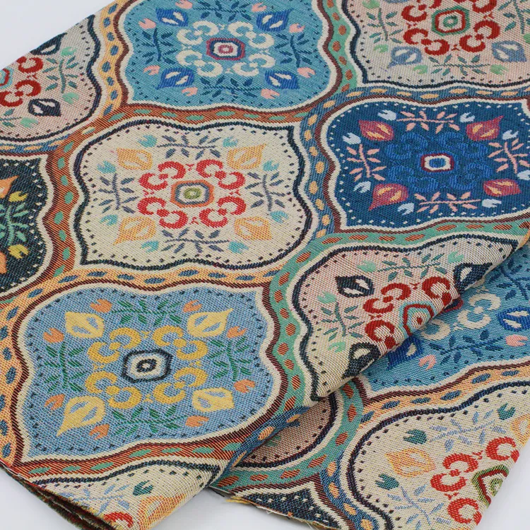 【兮子家】民族风波西米亚提花面料连衣裙半身裙外套桌布沙发套