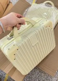手提化妆箱14寸迷你行李箱可爱收纳包便携密码箱旅行箱