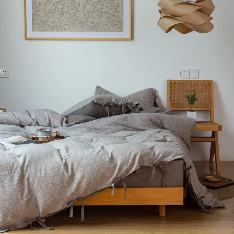 【华夫格】外贸订单 全棉单被套枕套 少量库存