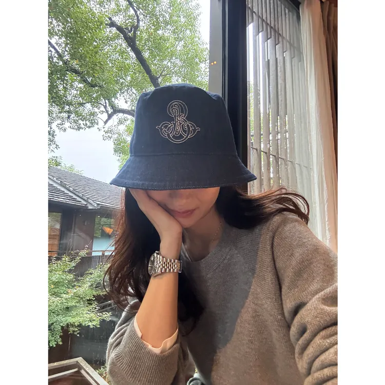 KEEP KAPU靠谱【渔夫帽】私藏牛仔蓝复古显脸小百搭渔夫帽KP253765