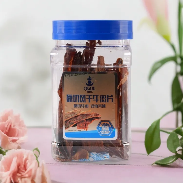 内蒙古薄脆牛脆片牛肉脆片原切牛肉大片薄脆牛肉片牛肉干手撕肉干