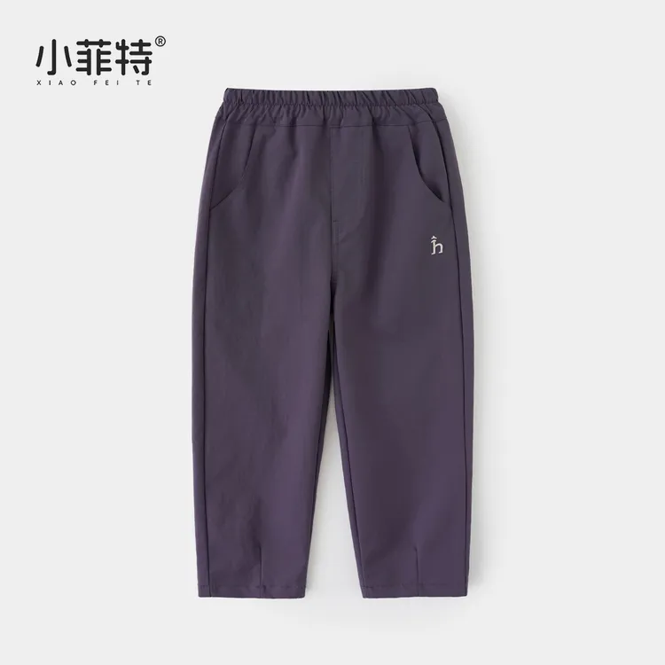 小菲特女童秋装2025新款长裤中大童直筒裤儿童休闲裤HNKQ52443