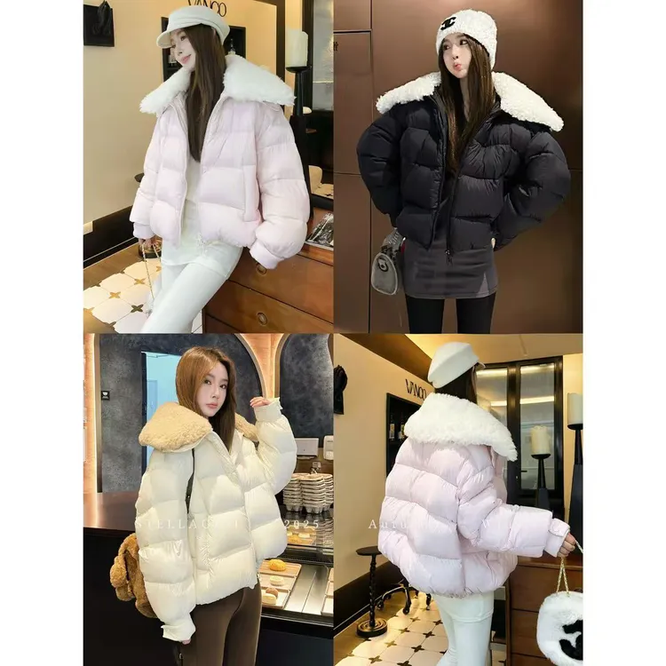 SG / 杨依姗 AW云朵泡芙 绵羊毛翻领95白鸭绒羽绒服WT-20252489