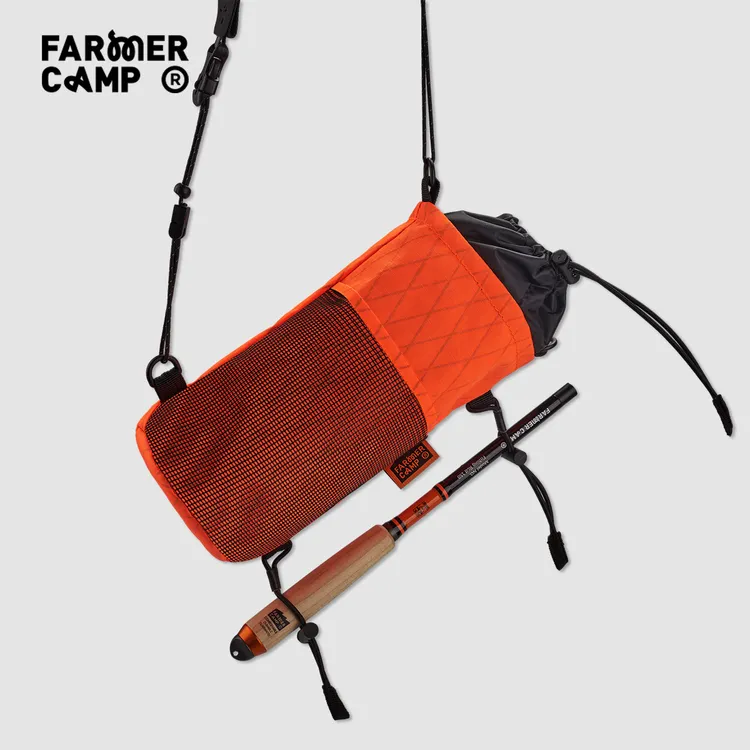 Farmer camp钓鱼圆筒包 收纳杂物运动户外citywalk骑行防水小挎包