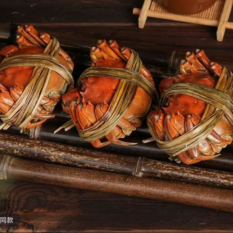 【活蟹盘锦稻田蟹】盘锦河蟹母蟹0.8-1两35-40只三斤顺丰包邮