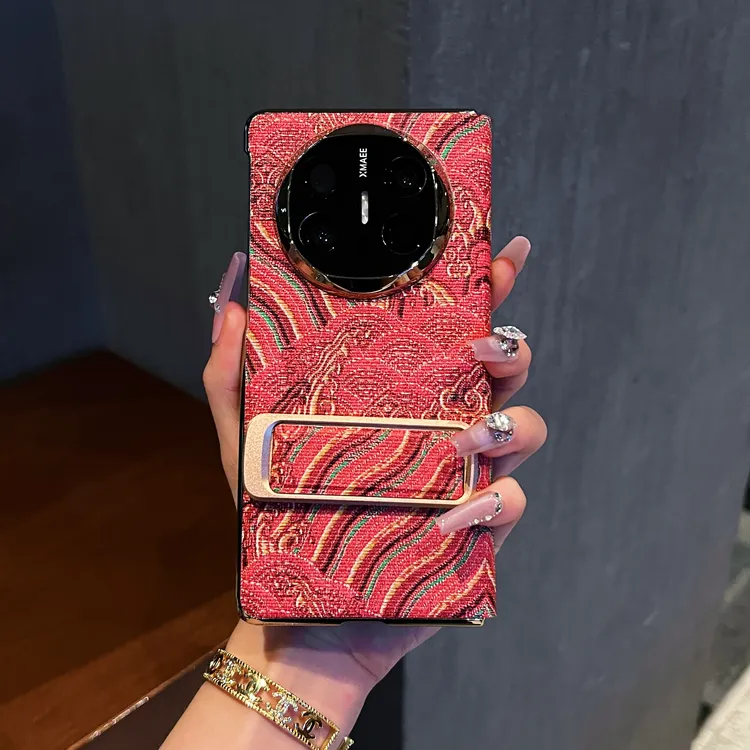 适用华为matex6手机壳新款智能视窗腕带x5典藏版防摔支架x3保护套