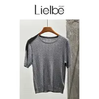「LIELBE」绞花编结老钱针织羊绒衫
