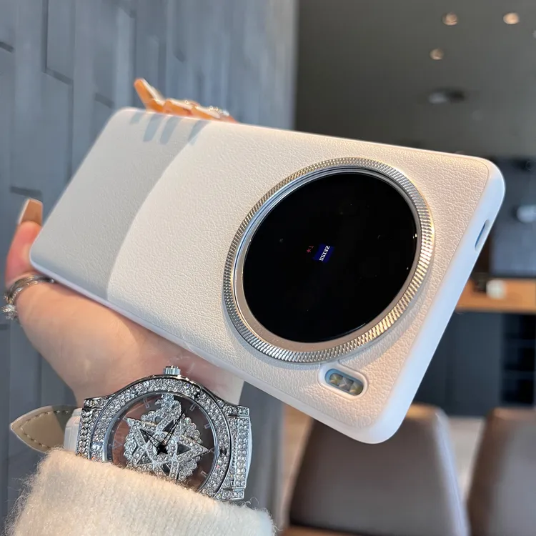 适用vivox100金属镜头框vivox20014ins魔鬼猫手机壳折叠VIVO