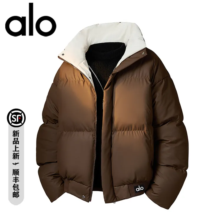 【官方奥特莱斯】品牌折扣 美式冬季情侣棉衣面包服痞帅棉服男