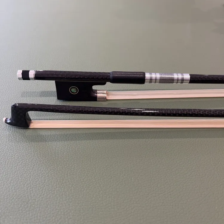 暗花格碳纤维小提琴琴弓