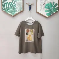 【T恤】高档新款上衣设计感时装女装服装7300[GYSS]Q