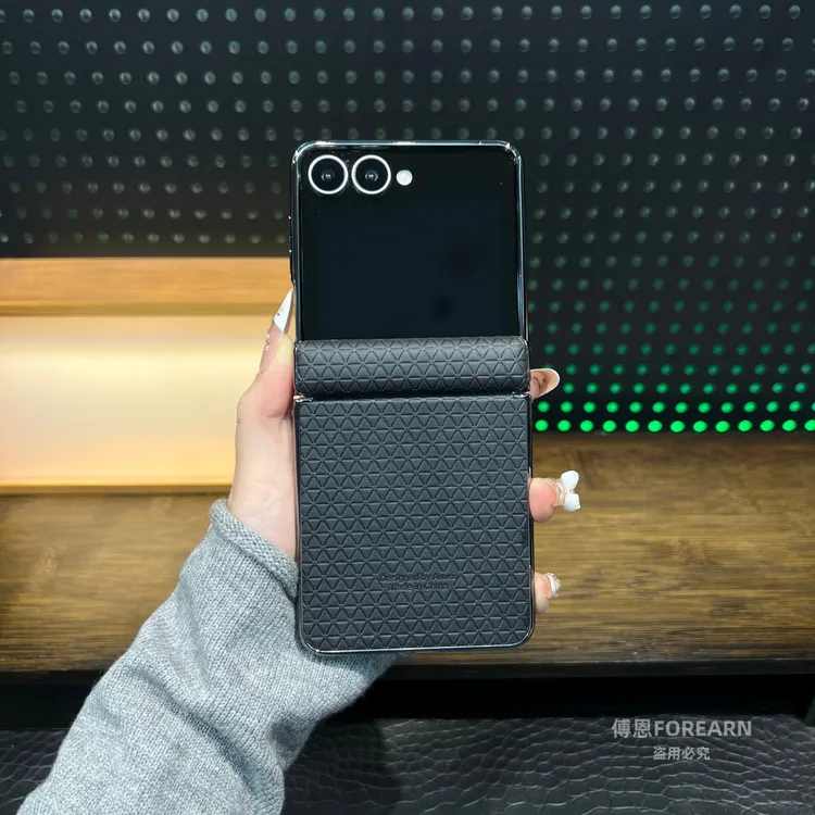适用于三星Z Flip7手机壳折叠屏zflip7磁吸中轴后壳保护套超薄款